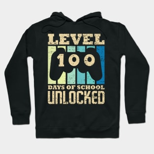 Level 100 days of school unlocked Hoodie